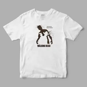 Rick Grimes Shoot The Walking Dead Twd Baskılı Tişört
