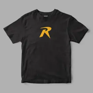 Robin Batman Gotham City Logo Baskılı Tişört