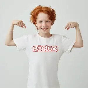 Roblox Baskılı Unisex Çocuk Tişört H14