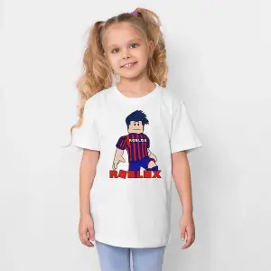 Roblox Baskılı Unisex Çocuk Tişört H18