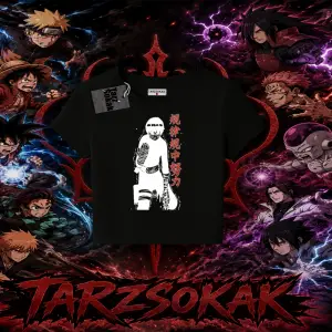 Rock Lee Naruto Anime Karakter Kadın Baby Tee Beyaz