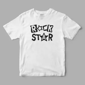 Rockstar Baskılı Tişört