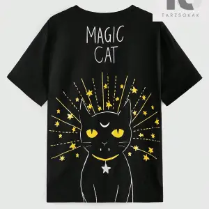 Rosie Karikatür Yazılı Baskılı Kısa Kollu Tişört