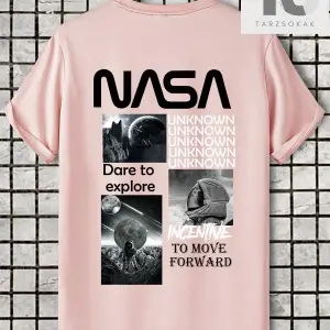 RSRT Erkek Tropikal Baskılı Tişört