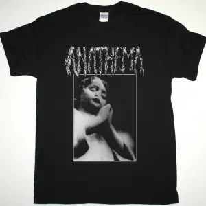 RUSH DISTRESSED LOGO NEW BLACK T-SHIRT ÖN BASKILI