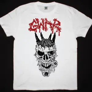 SACRED REICH WARRIOR NEW WHITE T-SHIRT ÖN BASKILI