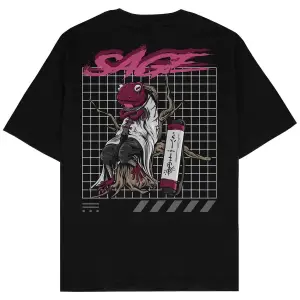 Sage Siyah Oversize Unisex T-shirt