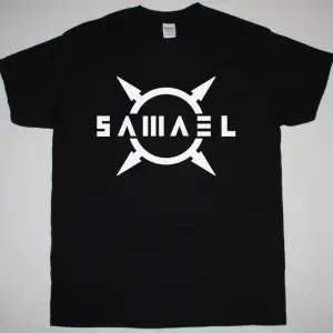 SAMAEL LOGO NEW BLACK T-SHIRT