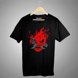 Samurai Cyberpunk Tişört