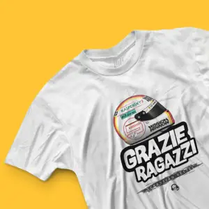Sebastian Vettel Grazie Ragazzi T-shirt