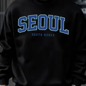 Seul Güney Kore Baskı Erkek Kazaklar Polar Hip Hop Kazak Günlük Giysiler Sonbahar Bisiklet Ya