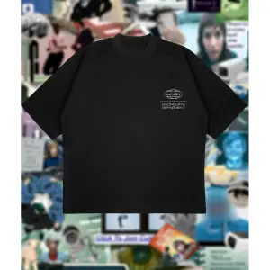 Severence Baskılı Oversize Unisex Pamuklu Nefes Alan Kalın Kumaşlı