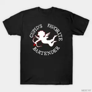 Sevgililer Günü Six Seven 67 6 7 Meme Dabbing Cupids T-shirt Erkekler Kadınlar için % 100% P