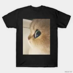 Sevimli Komik Kedi Meme T-shirt Erkekler Kadınlar Için % 100% Pamuk T Shirt Kısa Kollu Üstler