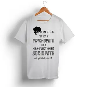 Sherlock Psychopath Tişört