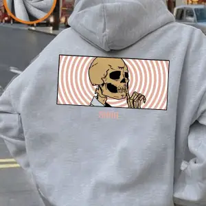 Shhh Sessiz Ol Baskılı Kapüşonlu Üstler Kadınlar İçin Kışlık Polar Sıcak Sweatshirtler Temel