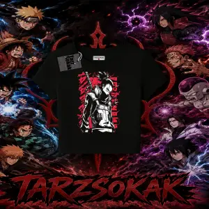 Shikamaru Nara Naruto Anime Karakter Kadın Baby Tee Beyaz