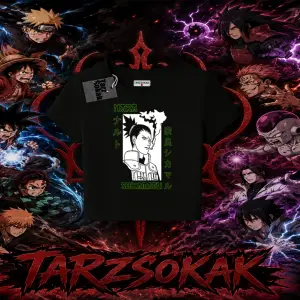 Shikamaru Nara Naruto Anime Karakter Kadın Baby Tee Beyaz