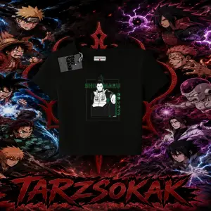 Shikamaru Nara Naruto Anime Karakter Kadın Baby Tee Beyaz