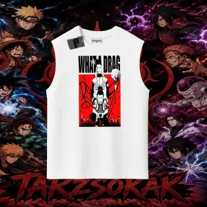 Shikamaru Nara Naruto Anime Karakter Oversize Unisex Kolsuz Tişört Beyaz