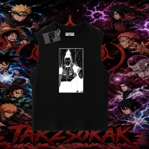 Shikamaru Nara Naruto Anime Karakter Oversize Unisex Kolsuz Tişört Beyaz