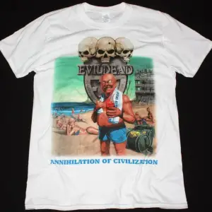 SHOTGUN MESSIAH SHOTGUN MESSIAH 1989 NEW BLACK T-SHIRT ÖN VE ARAKA BASKILI