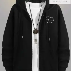 Şimşek Bulut Sweatshirt Fermuarlı Hırka
