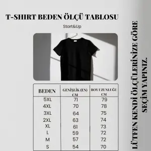 Sırt Baskılı Oversize Salaş Unisex-T-Shirt