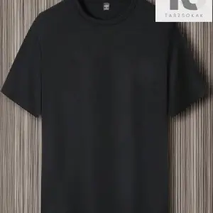 Sırt Tasarımlı Kafatası ve Palmiye Baskılı Erkek Tişört