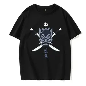 Siyah Avatar Son Hava Bükücü Tee Appa Yip Harajuku AB Boyutu Tshirt Mange Y2k s