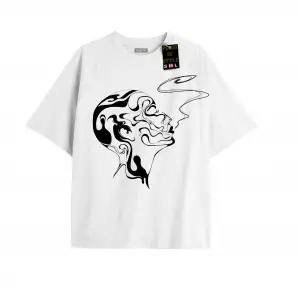 Siyah Babby Tee yüz tasarım Özel tasarım