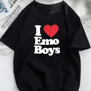 Siyah Ben yapmak için seviyorum Boy Cry Grunge k Harajuku Clothes