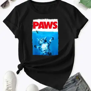 Siyah BrrBrr Patapin İtalyan Beyinrot T Trendy Harajuku Tee Gömle