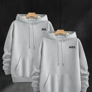 Siyah Kapşonlu Sweatshirt Çift Sevgili Kombinleri Couple Clothing
