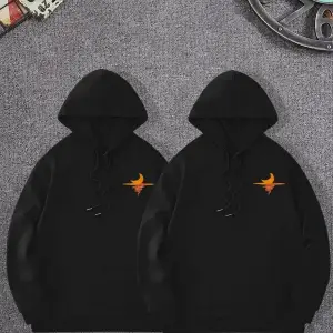 Siyah Kapşonlu Sweatshirt Çift Sevgili Kombinleri Couple Clothing