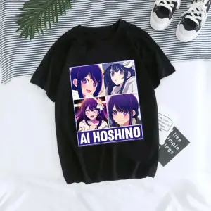 Siyah Manga Anime Oshi No Ko Harajuku Ullzang Female Ai Ruby Akane Aquamarine