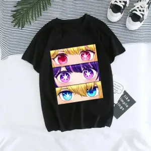 Siyah Manga Anime Oshi No Ko Harajuku Ullzang Female Ai Ruby Akane Aquamarine