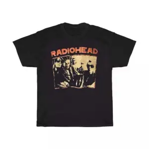 Siyah Radiohead Group Unisex