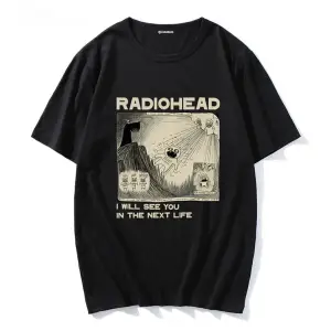 Siyah Radiohead - I Will See You (unisex)