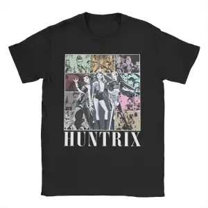 Siyah Rujinu KPDH Jinu Demon Hunter Tees Kpop Huntrix T Crewne