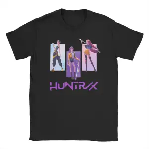 Siyah Rujinu KPDH Jinu Demon Hunter Tees Kpop Huntrix T Crewne