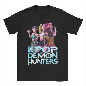 Siyah Rujinu KPDH Jinu Demon Hunter Tees Kpop Huntrix T Crewne