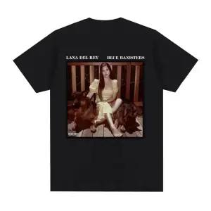 Siyah Şarkıcı Lana Del Rey Baskı Hip Hop leri Streetwear Harajuku kı