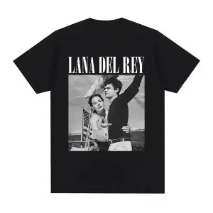 Siyah Şarkıcı Lana Del Rey Baskı Hip Hop leri Streetwear Harajuku kı