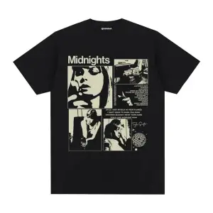 Siyah Taylor Swift - Midnights (Unisex)