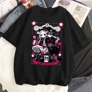 Siyah Tuvalet Bağlı Hanako Kun Kore Nefes Grafik Y2k Grunge Grafik Grunge