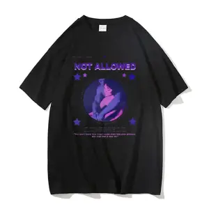 Siyah TV Tshirt Unisex Fransız Çıkış Albümü Hediye Indie Müzik Fan Tee Severler Rock Ba