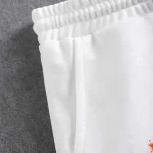 Skull  Letter Graphic Drawstring Waist Eşofman Altı