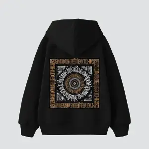 Skull Man Smoke Baskılı Oversize Unisex Premium Beyaz