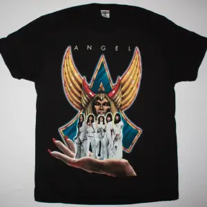 SLIPKNOT LOGO NEW BLACK T-SHIRT ÖN VE ARAKA BASKILI